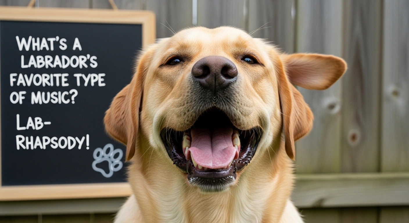 Bark-tastic Labrador Humor