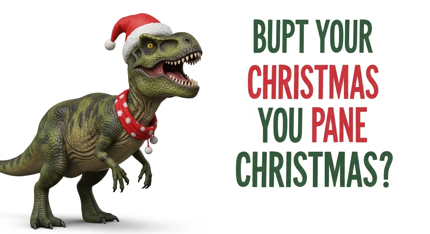 Best Ever Dinosaur Christmas Puns That Never Get Old