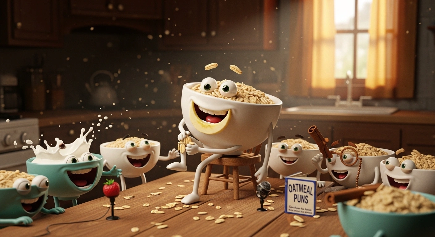 Breakfast Lover Oatmeal Jokes