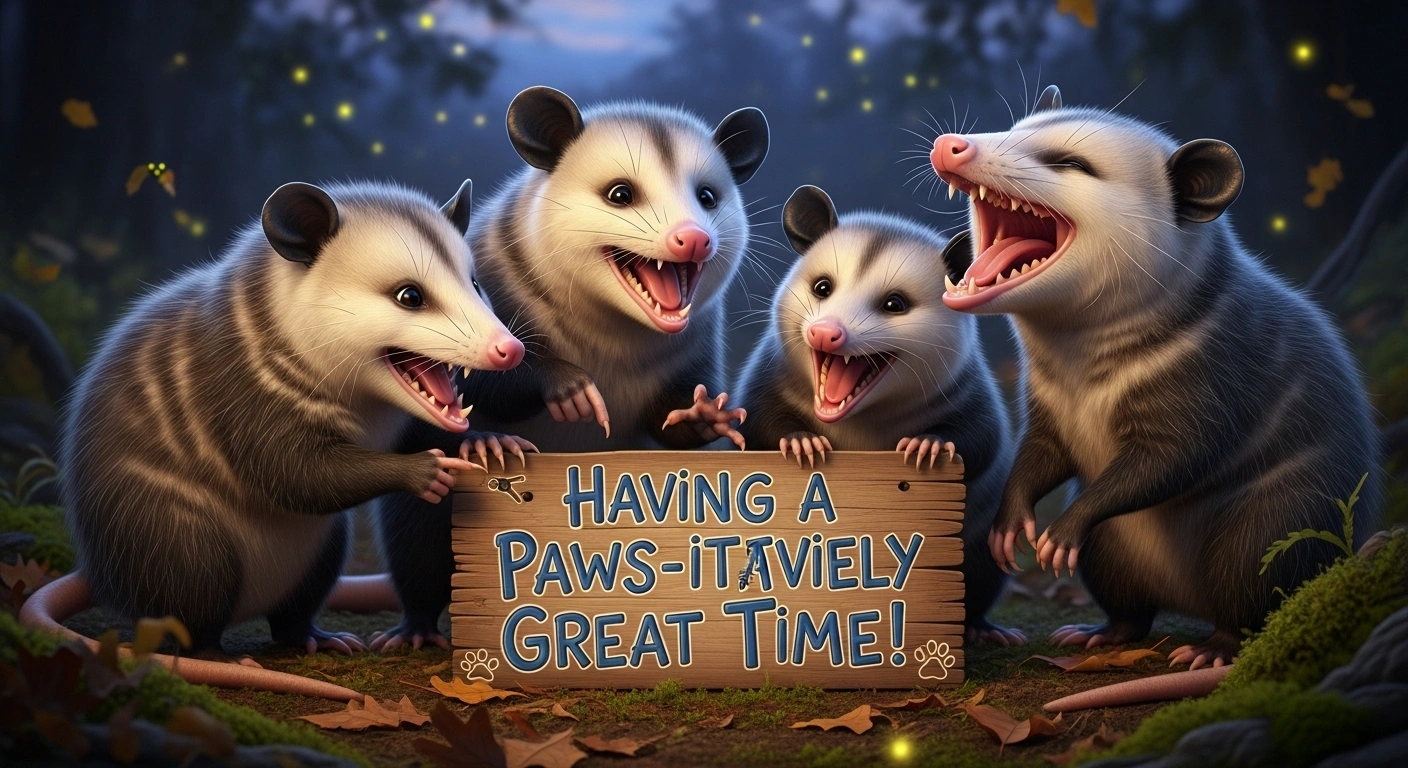 CUTE POSSUM JOKES TO MELT YOUR DAY
