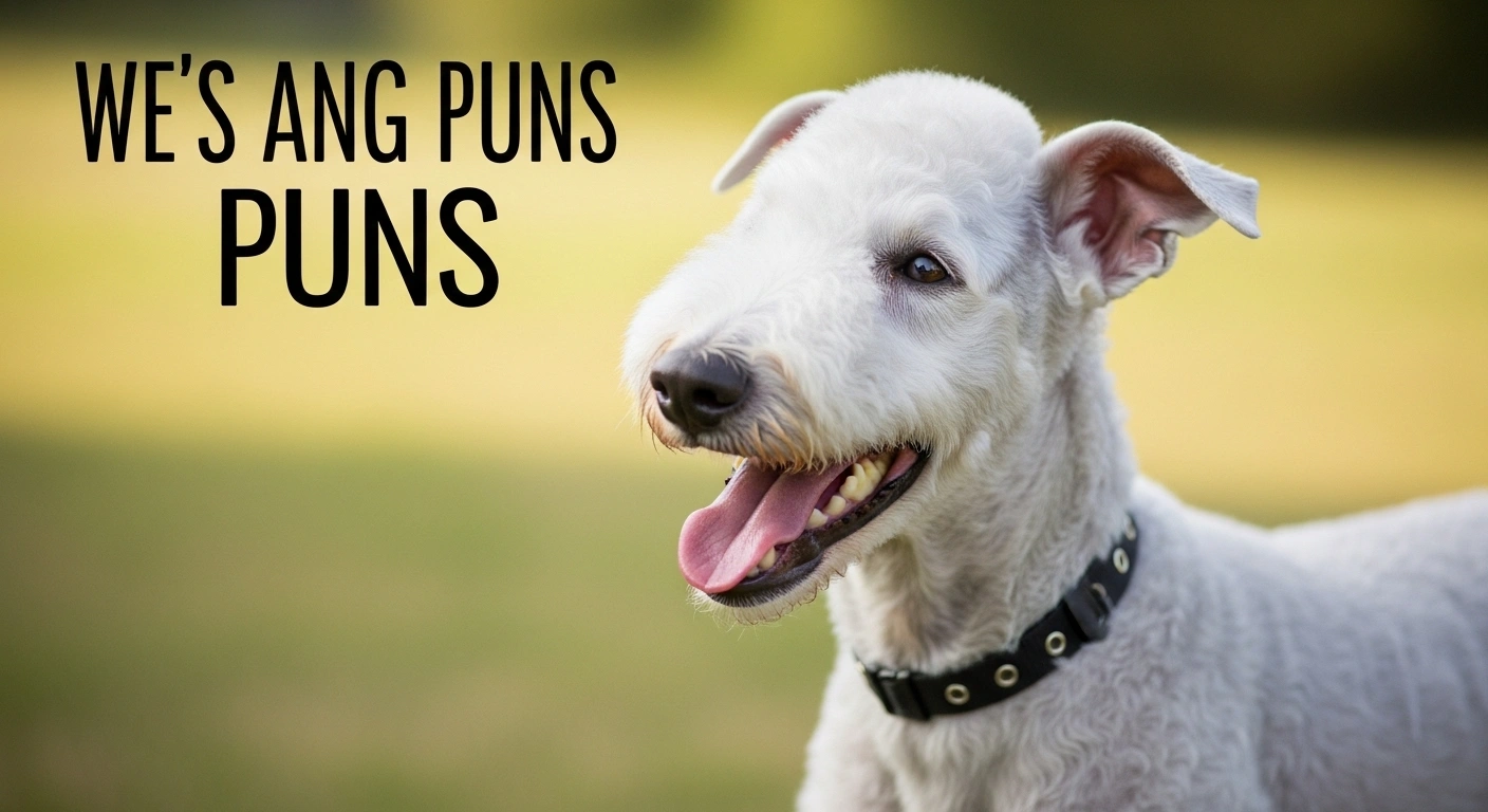Cute & Silly Bedlington Terrier Puns You’ll Love