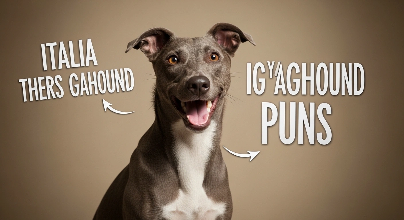 Cute & Silly Italian Greyhound Puns You’ll Love