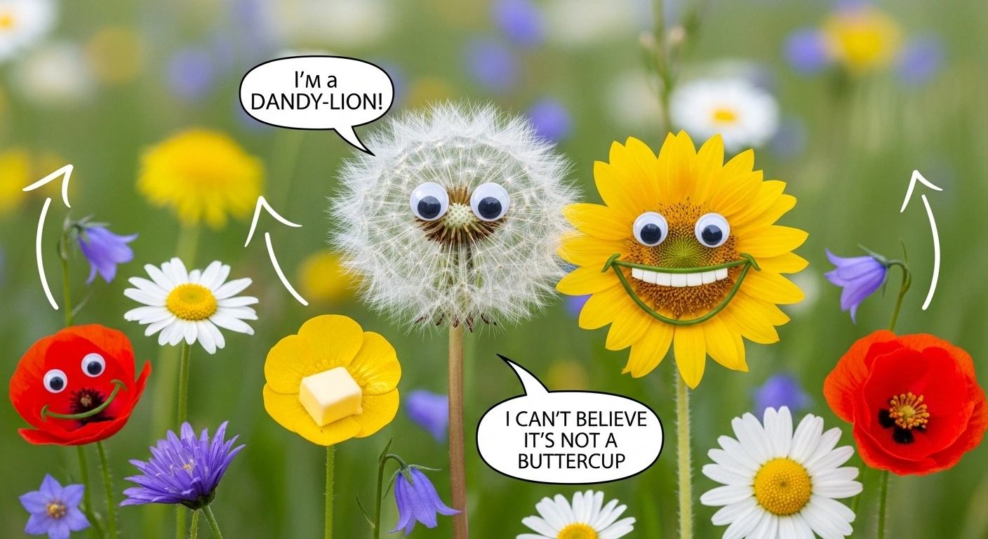 Cute & Silly Wildflower Puns You’ll Love
