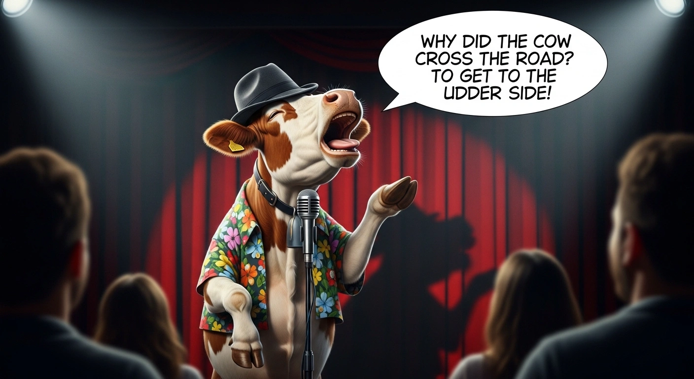 Farm-Themed Cow Puns