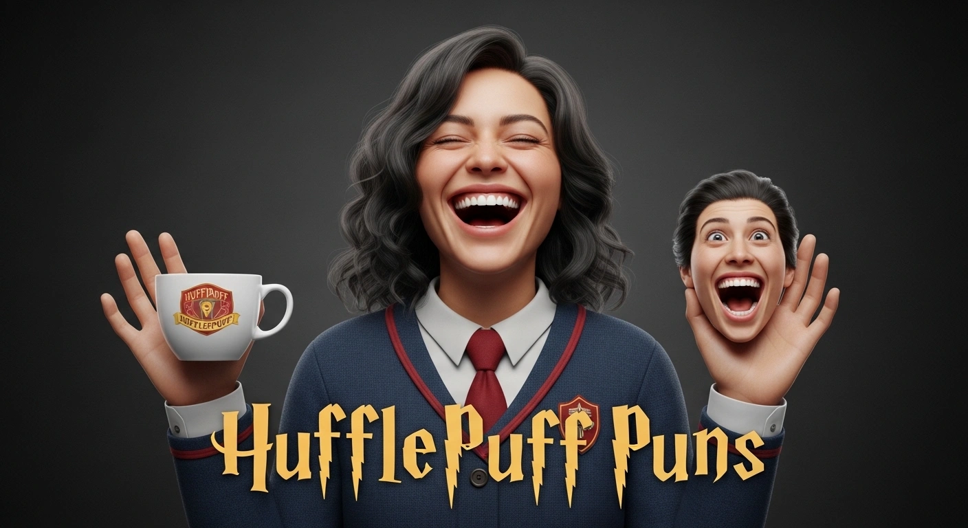 Food-Loving Hufflepuff Puns