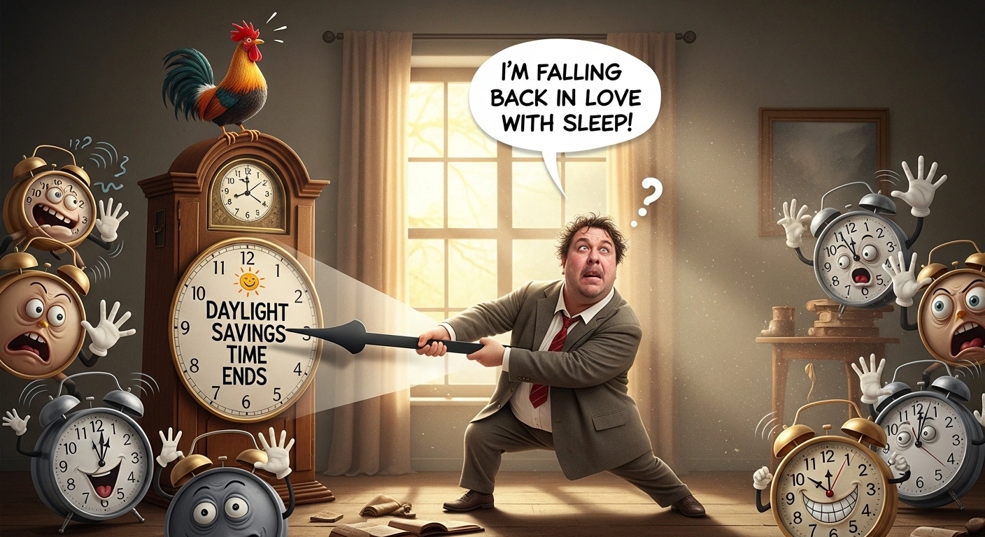 Funny Daylight Saving Jokes Perfect for Instagram Captions
