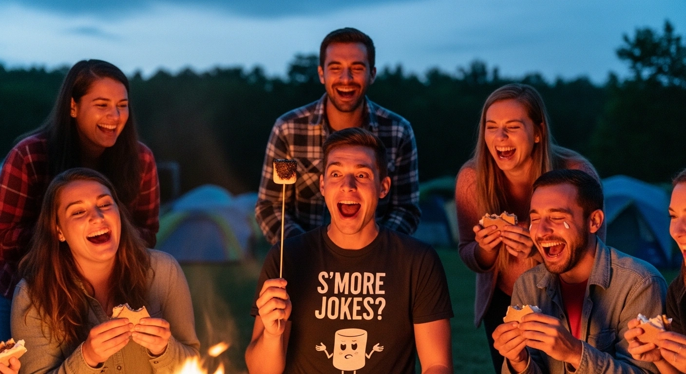 Funny smore one-liners