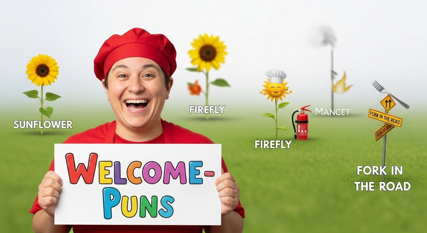 Home & Door-Themed Welcome Puns