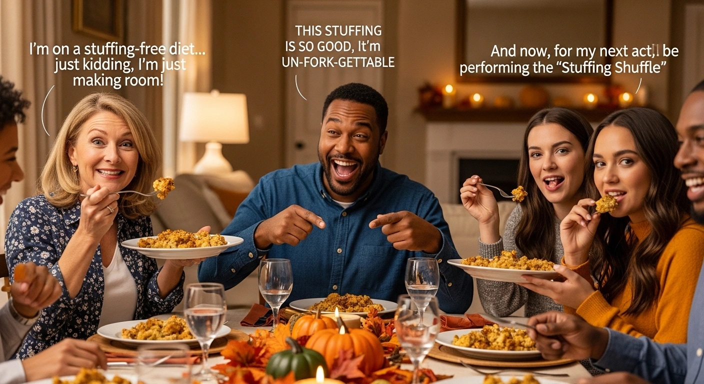 LAUGH-OUT-LOUD STUFFING JOKES YOU CAN’T IGNORE