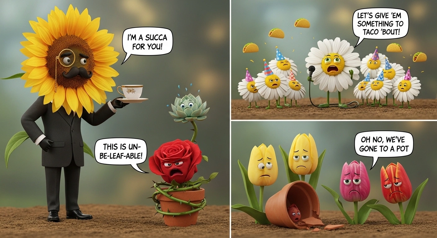 Laugh-Out-Loud Floral Jokes You Can’t Ignore