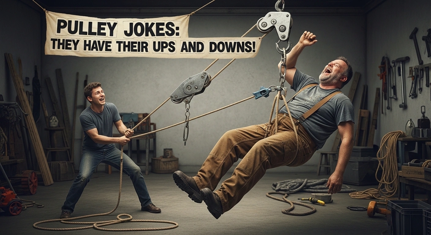 Laugh-Out-Loud Pulley Jokes You Can’t Ignore