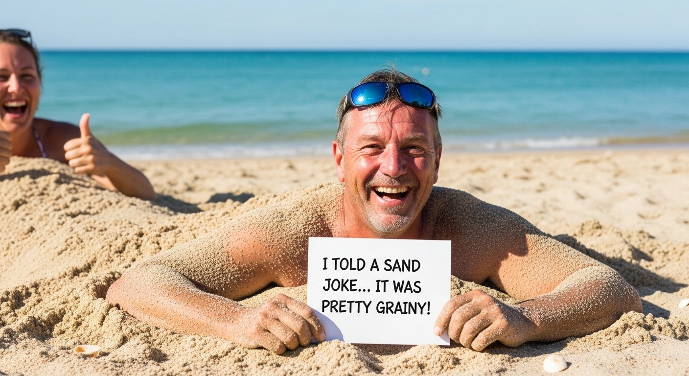 Laugh-Out-Loud Sand Jokes You Can’t Ignore