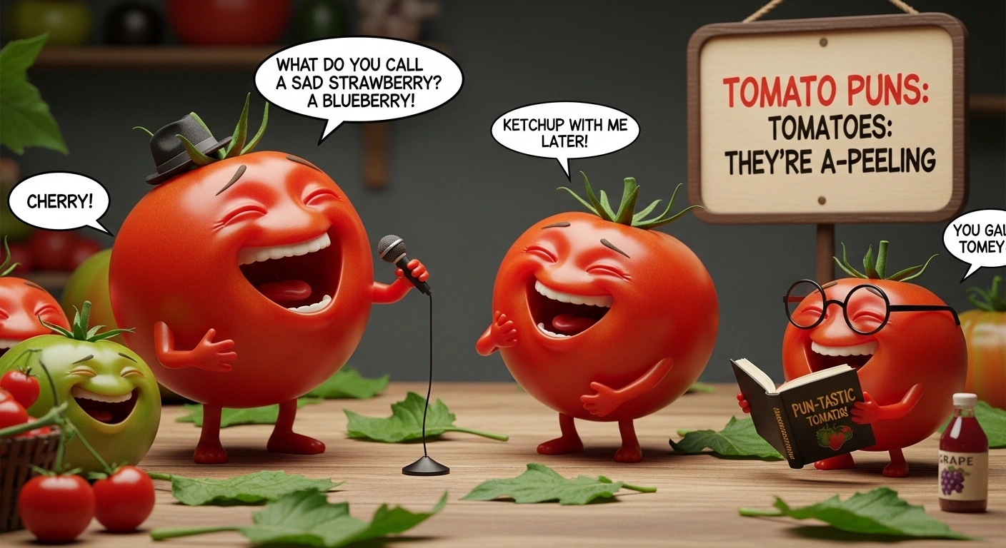 Laugh-Out-Loud Tomato Jokes You Can’t Ignore