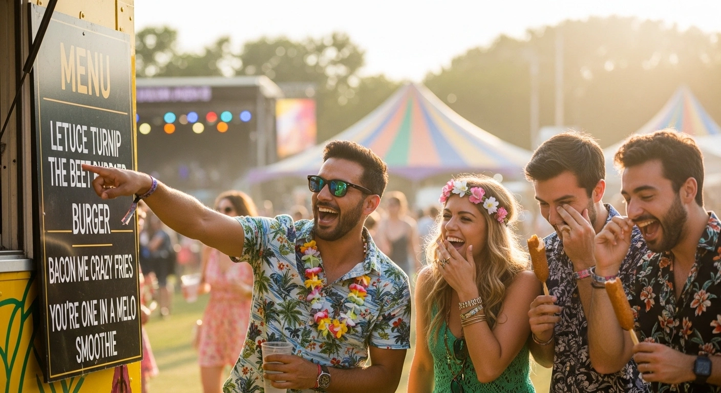 Music-Themed Festival Puns