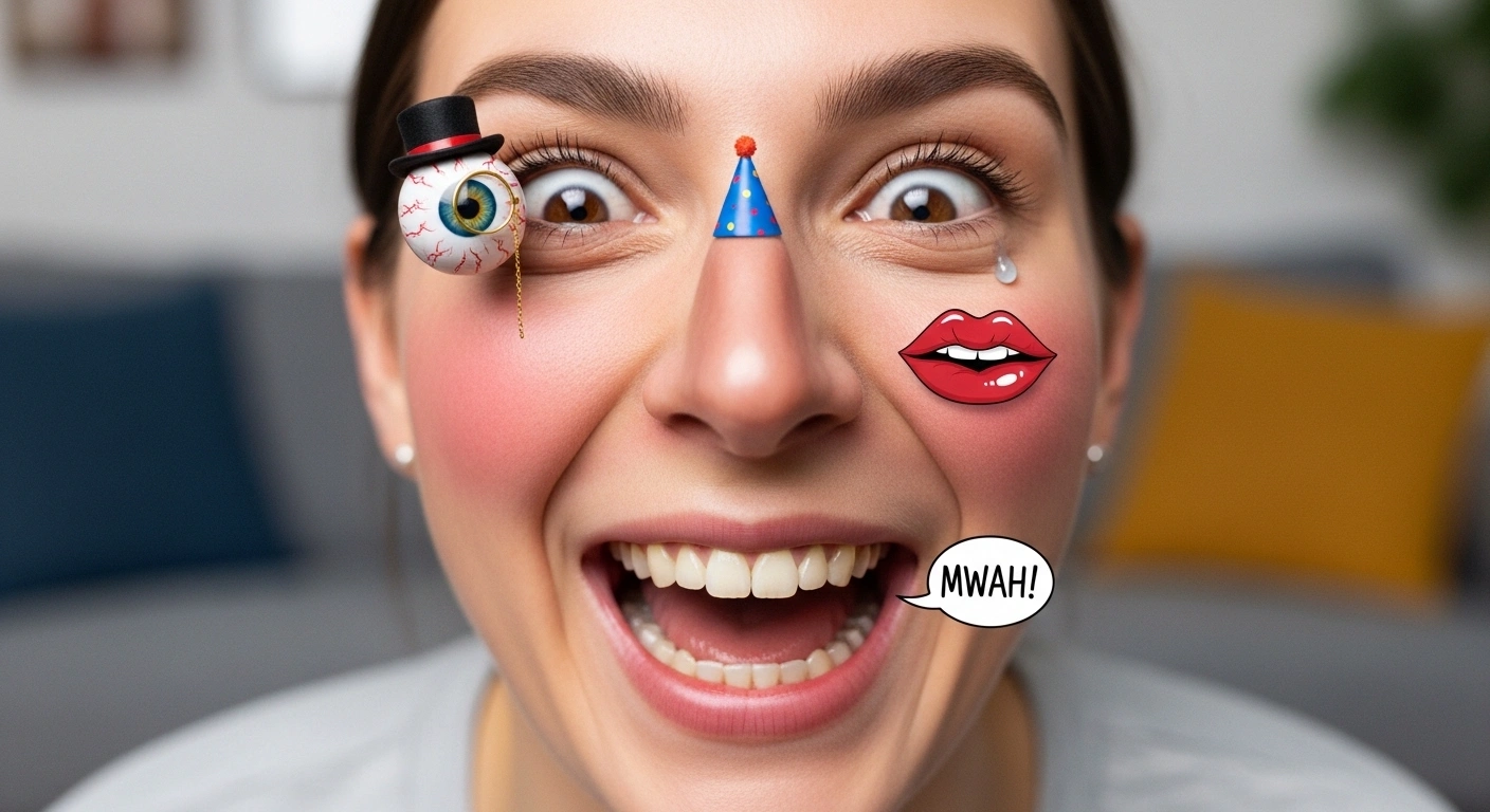QUICK & FUNNY FACIAL ONE-LINERS