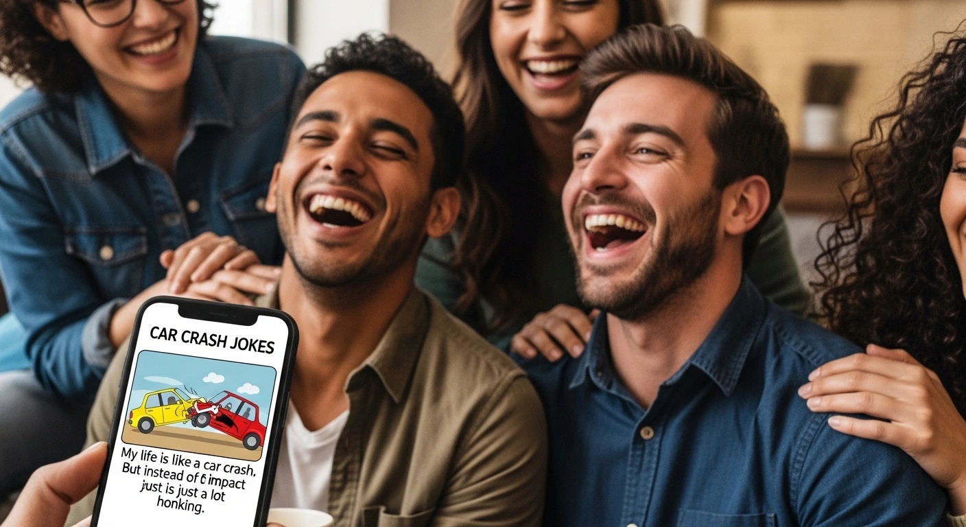 Short Car Crash Puns for Quick Laughs