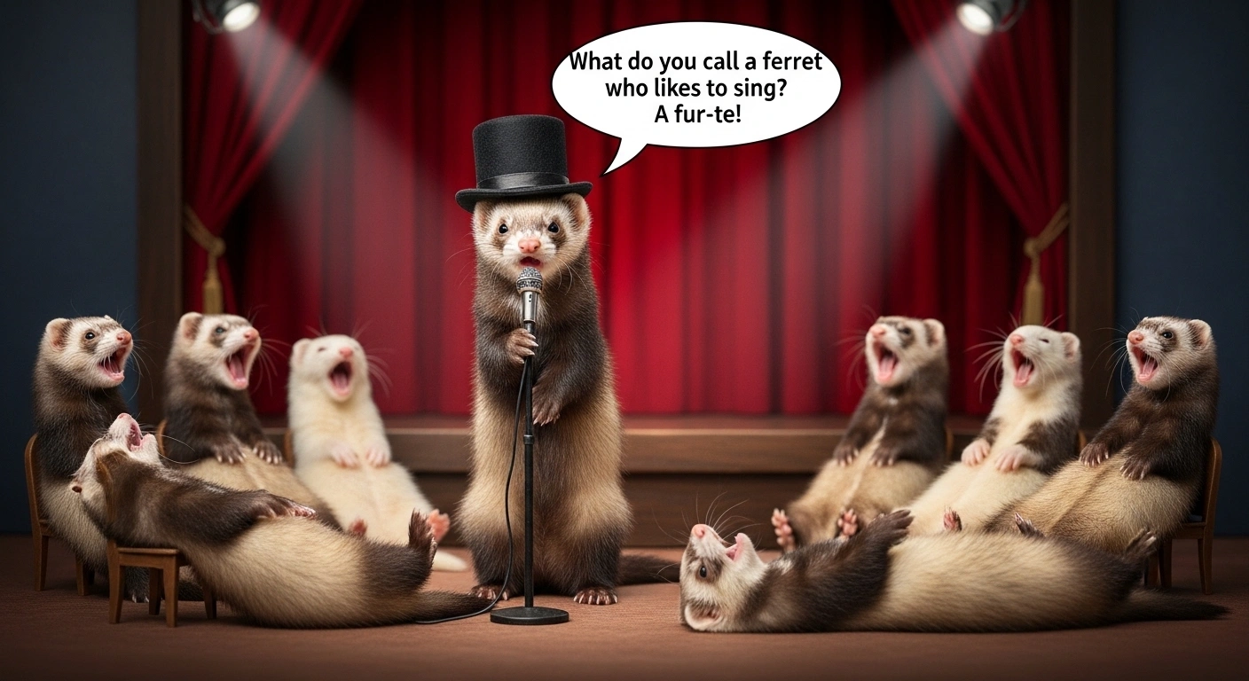 Short Ferret Puns That Hit Fast
