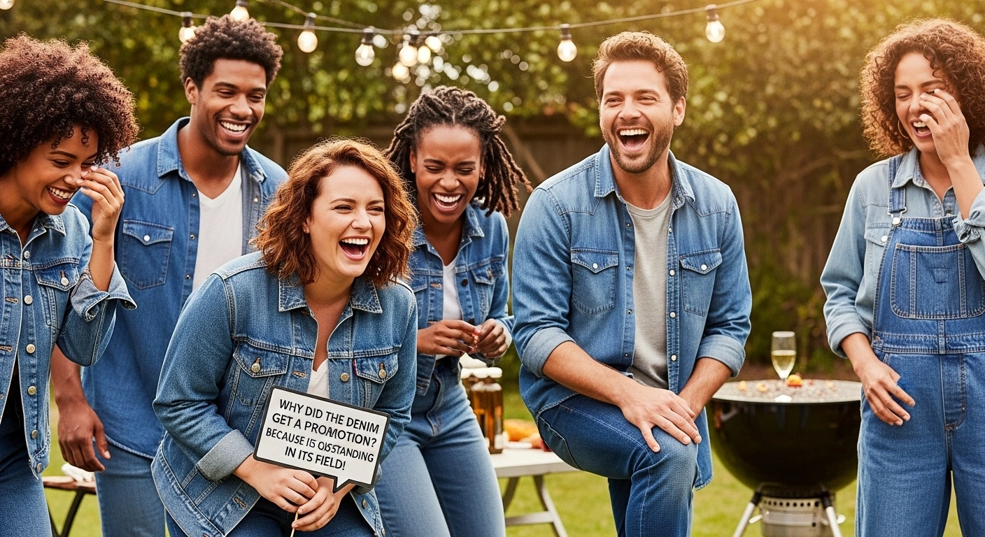 Short & Funny Denim Lines for Quick Laughs