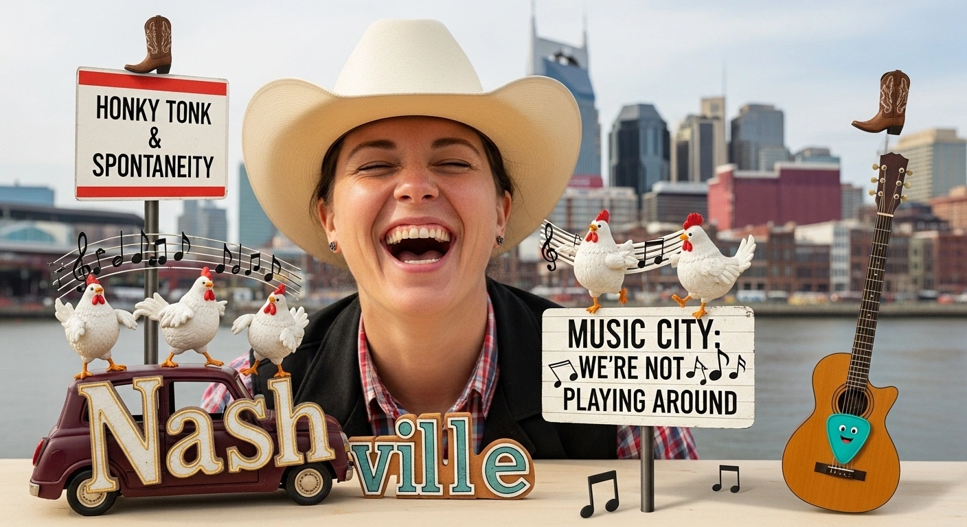 Short & Funny Nashville Lines for Quick Laughs