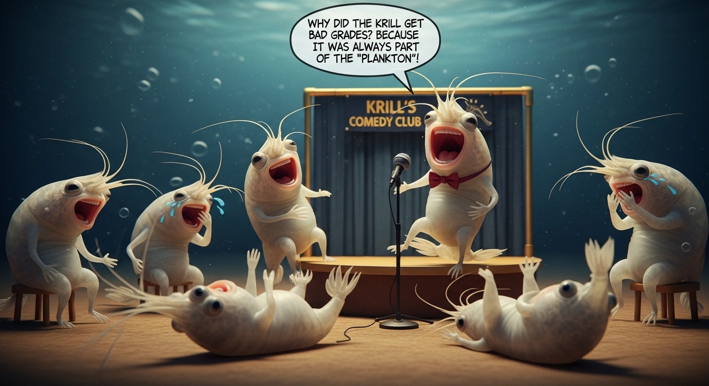 Short Krill Puns for Quick Laughs