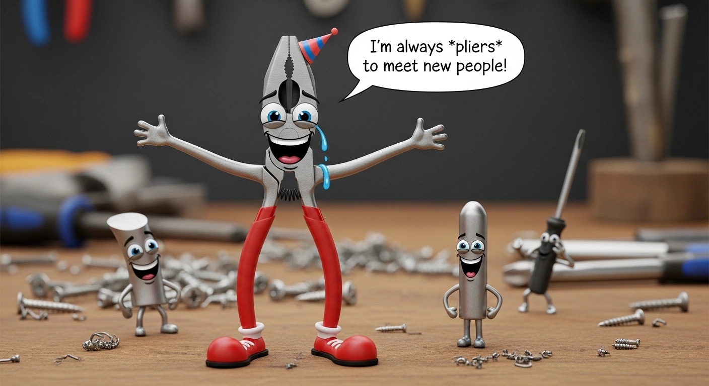 Short Pliers Puns for Quick Laughs