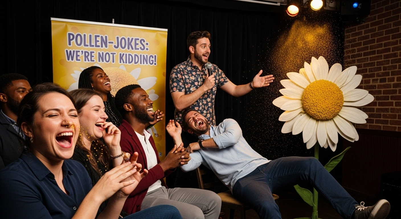 Short Pollen Puns for Quick Laughs