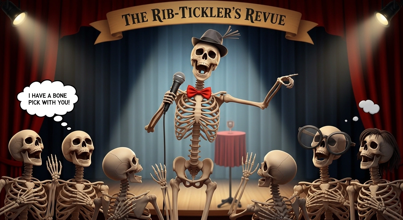 Short Skeleton Puns That Hit Fast
