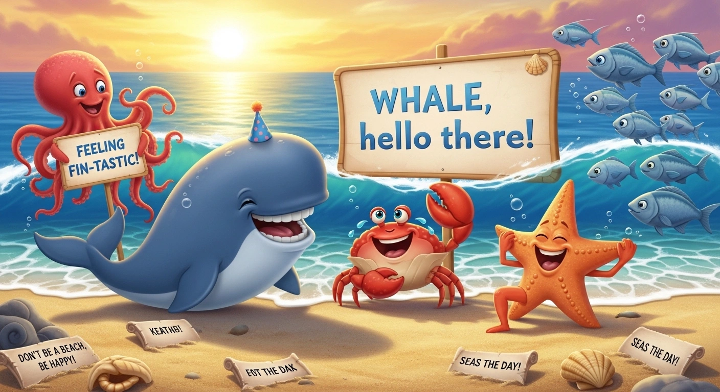 Silly Ocean Puns That Are So Bad They’re Good