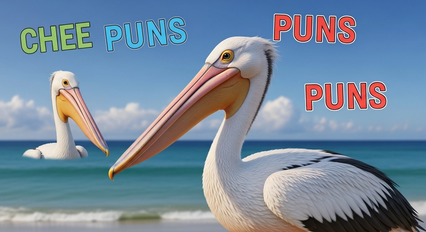 Silly Pelican Puns That Are So Good