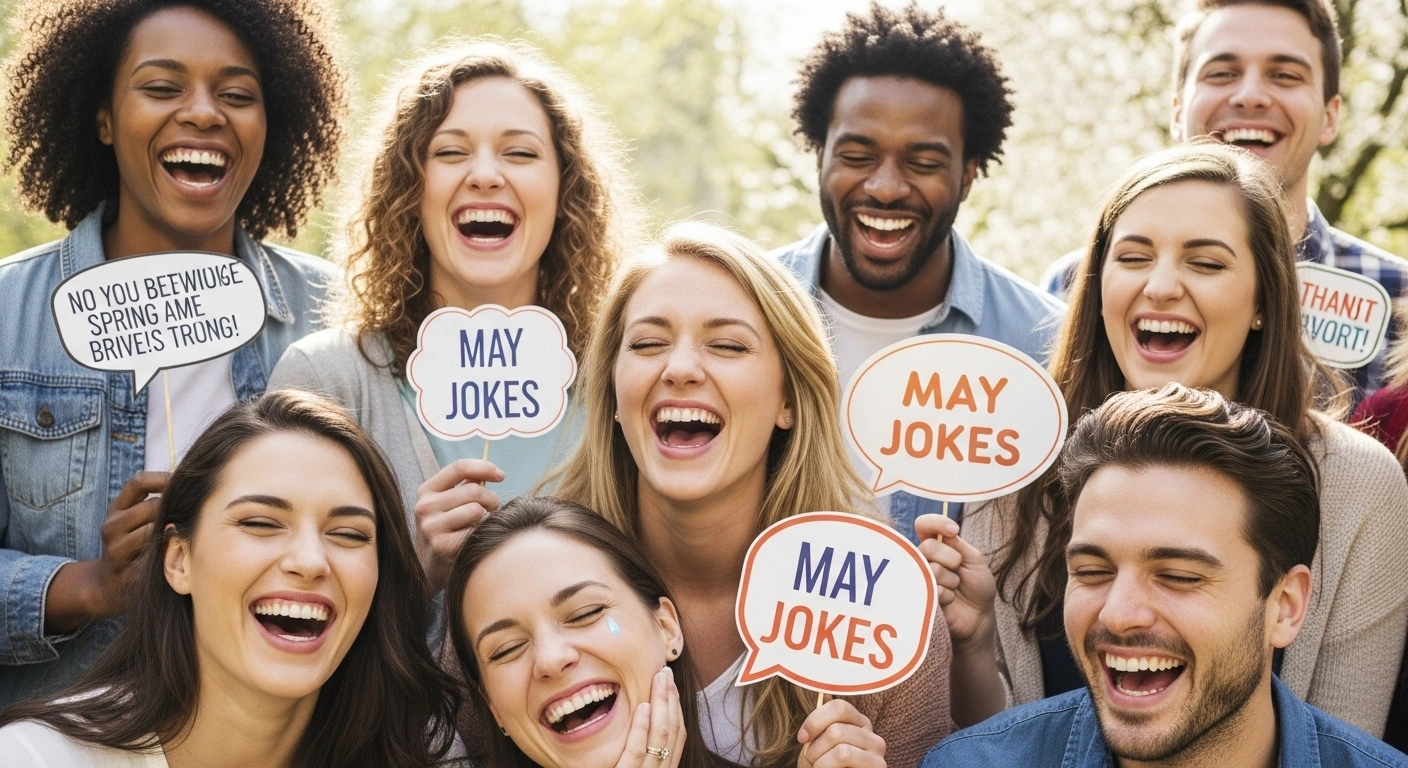 Spring-Themed May Jokes