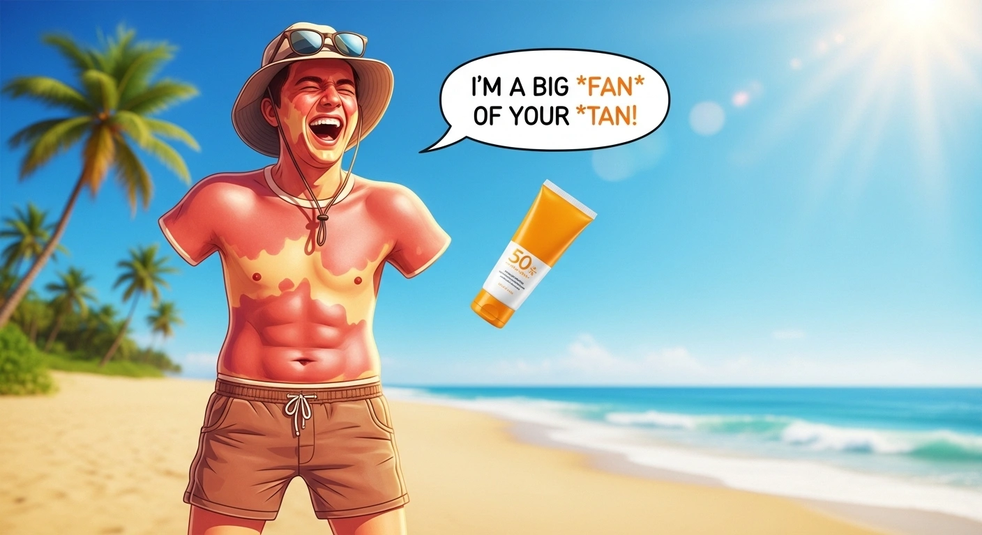 Summer Vibes Sunscreen Jokes