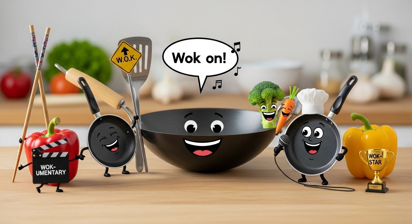 Sweet & Savory Wok Humor