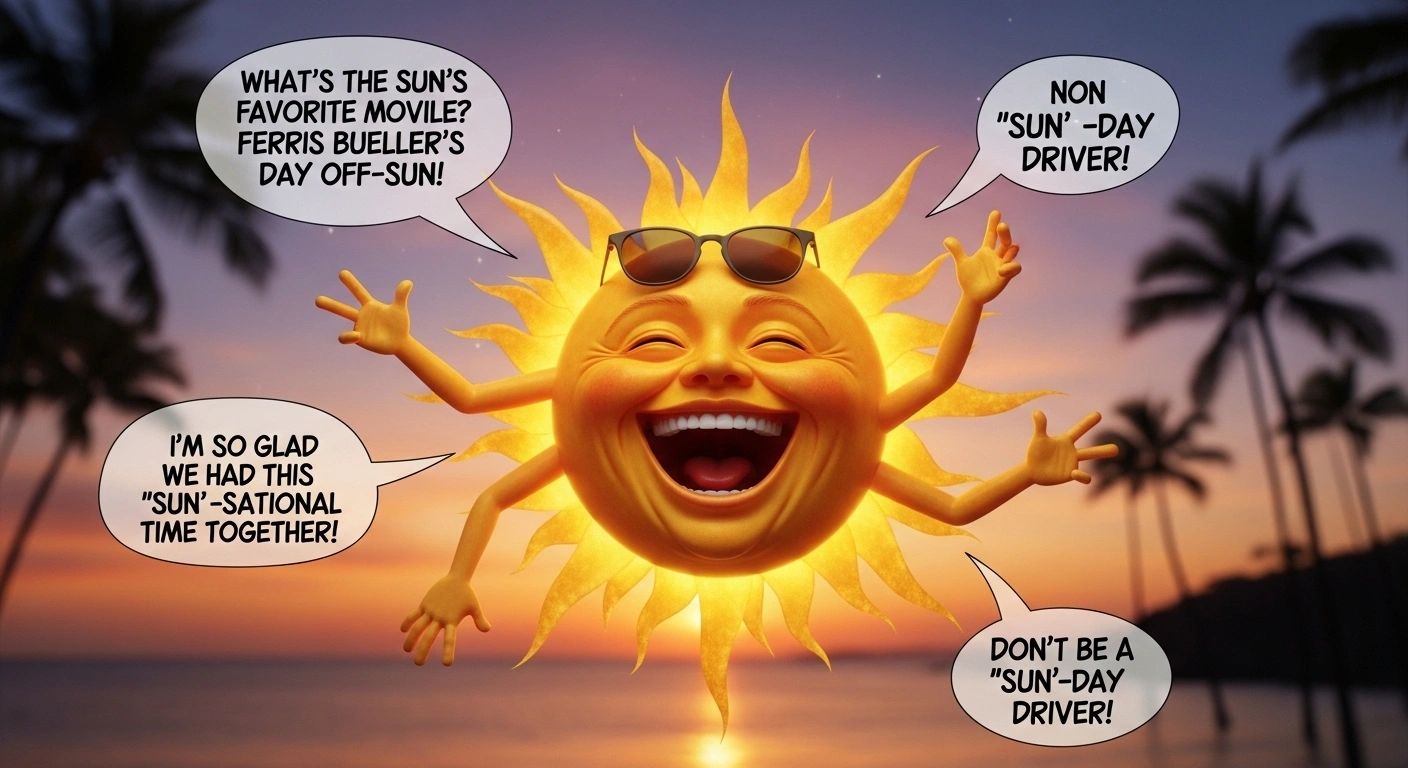 TRENDING SUNSET PUNS EVERYONE IS LOVING RIGHT NOW