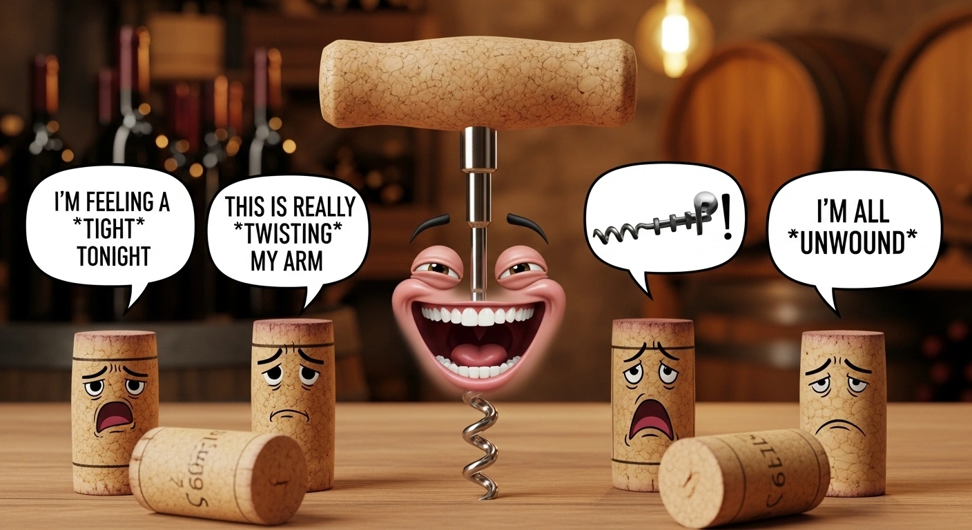 Twisted Wine Night Puns