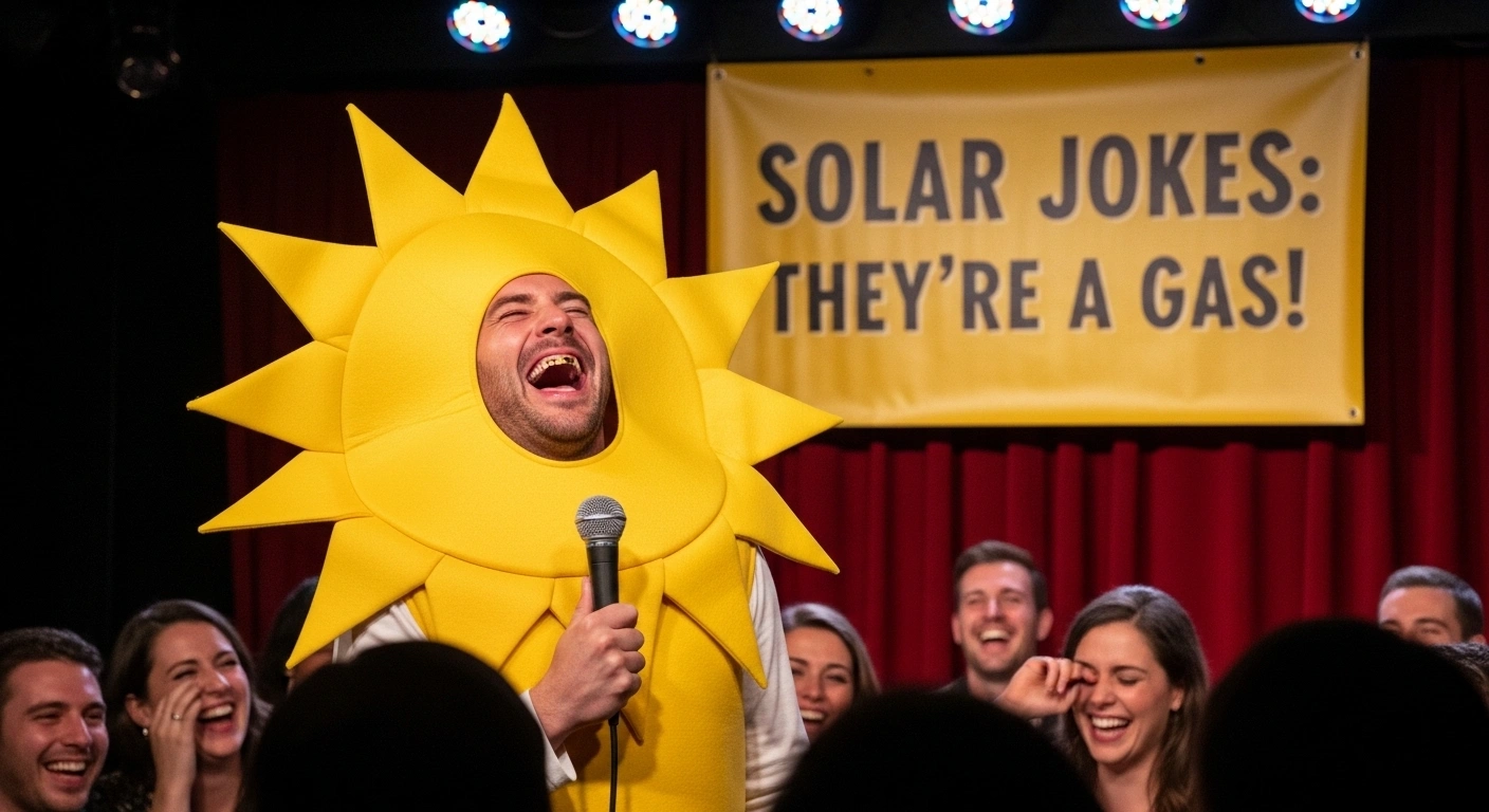 WITTY SOLAR PUNS THAT ARE TOO SMART TO MISS