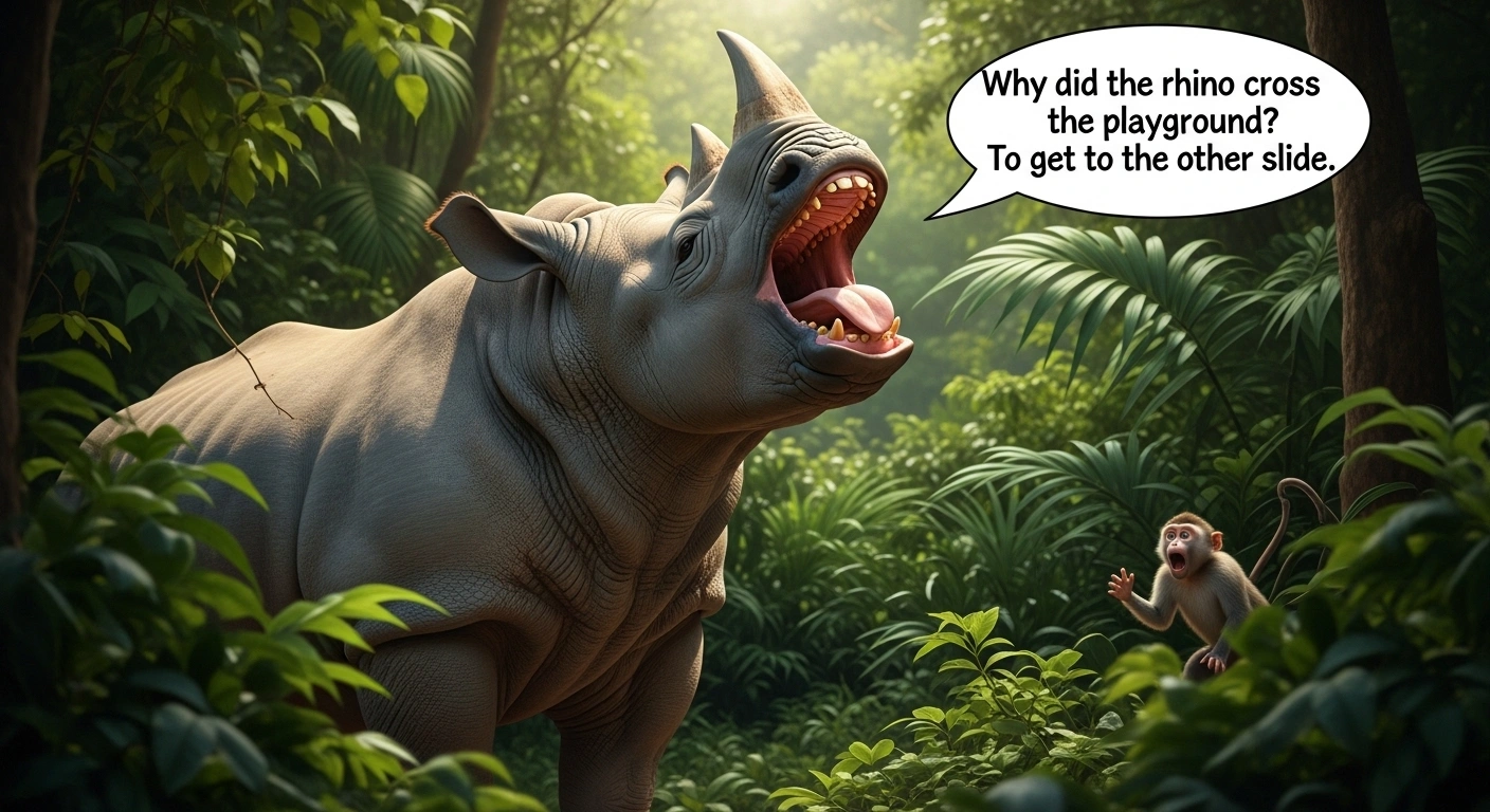 Wild Animal Rhino Jokes