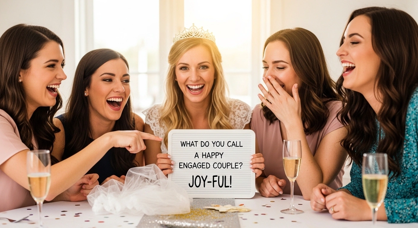 Wine & Food Bridal Shower Puns