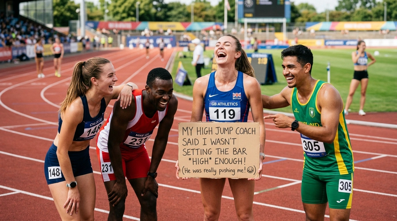 Athletics Puns One Liners