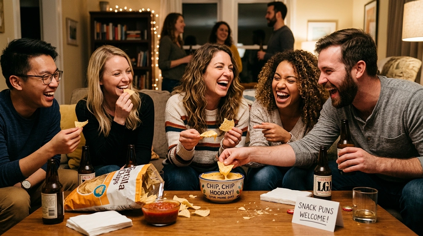 Chip and Dip Puns One Liners