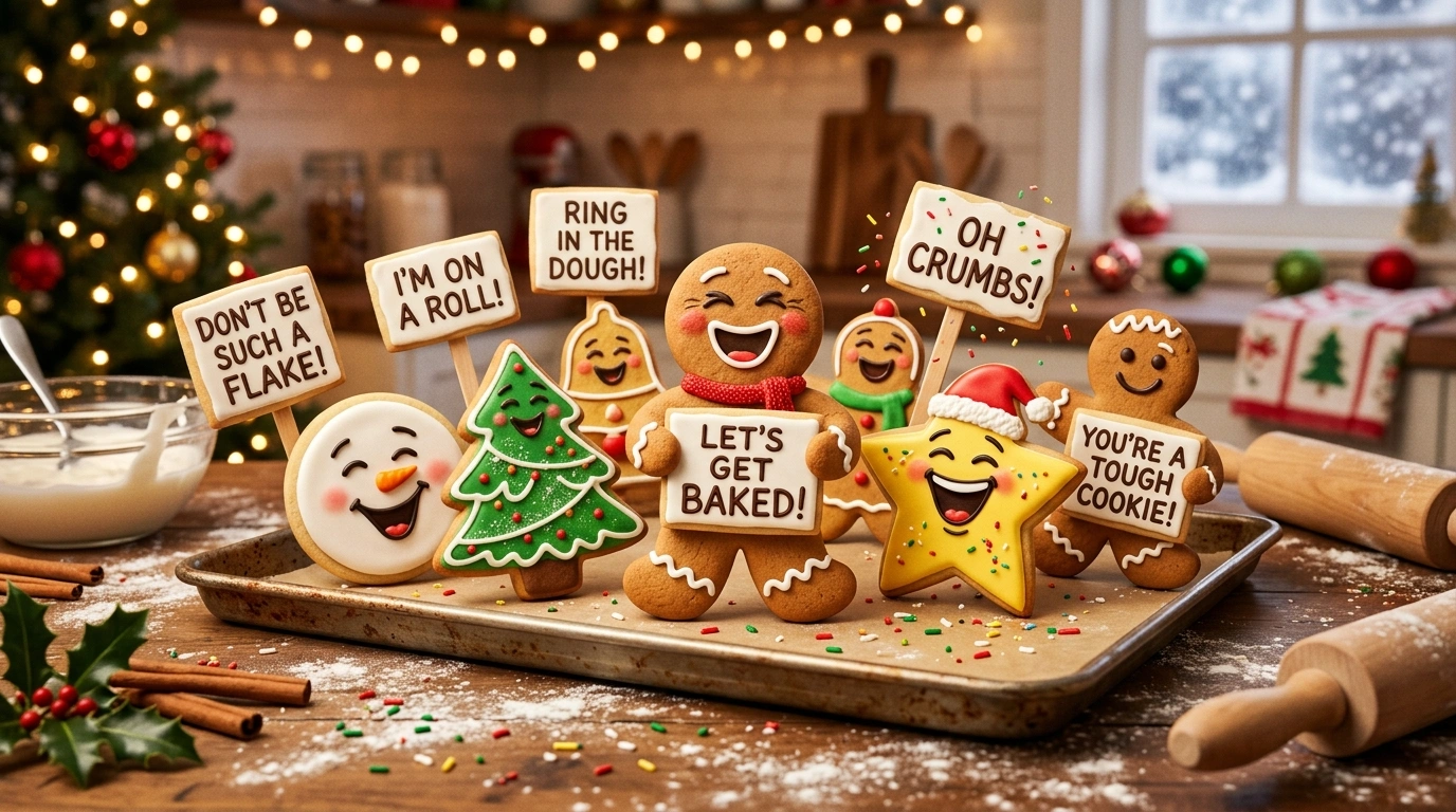 Christmas Baking Puns One Liners