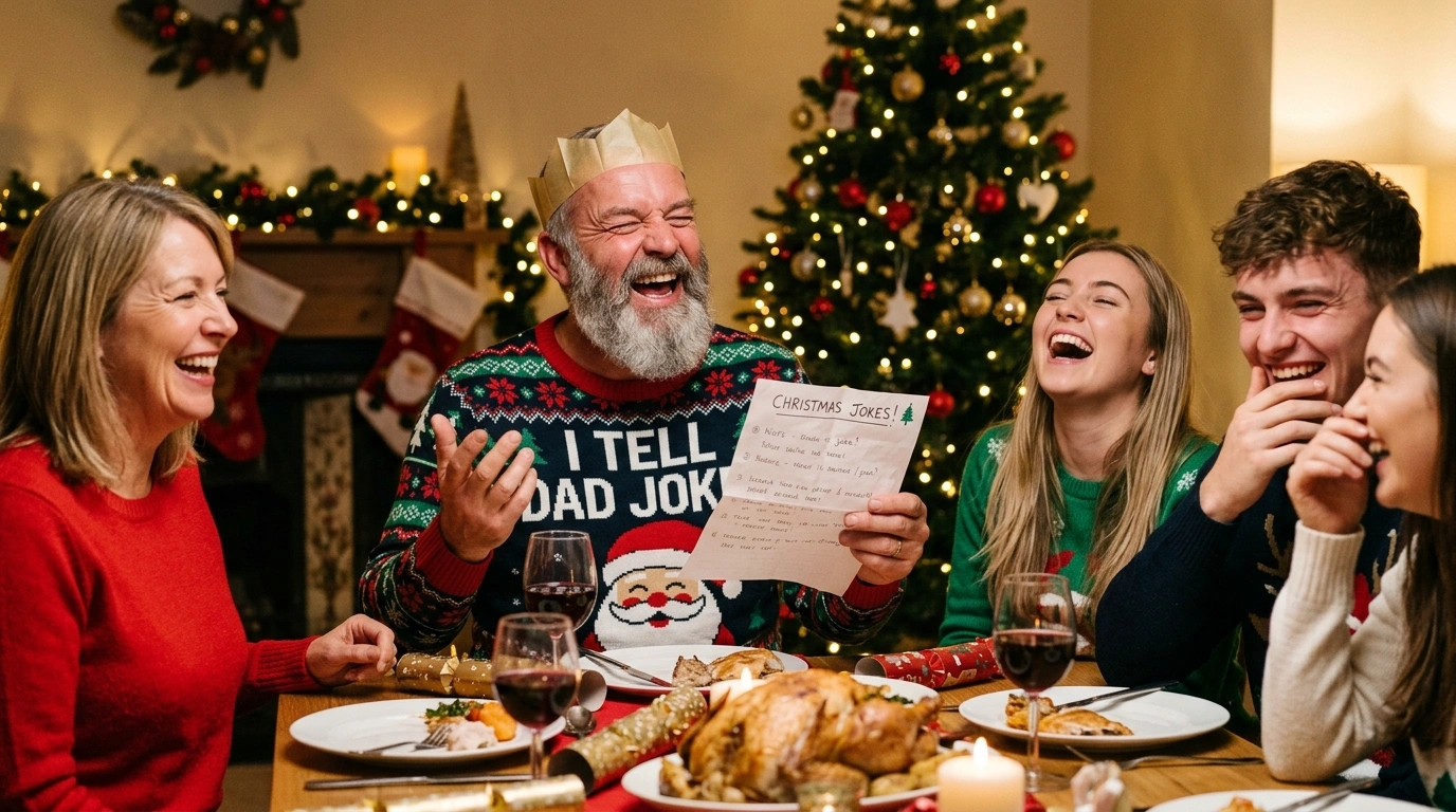 Christmas Dad Jokes Book