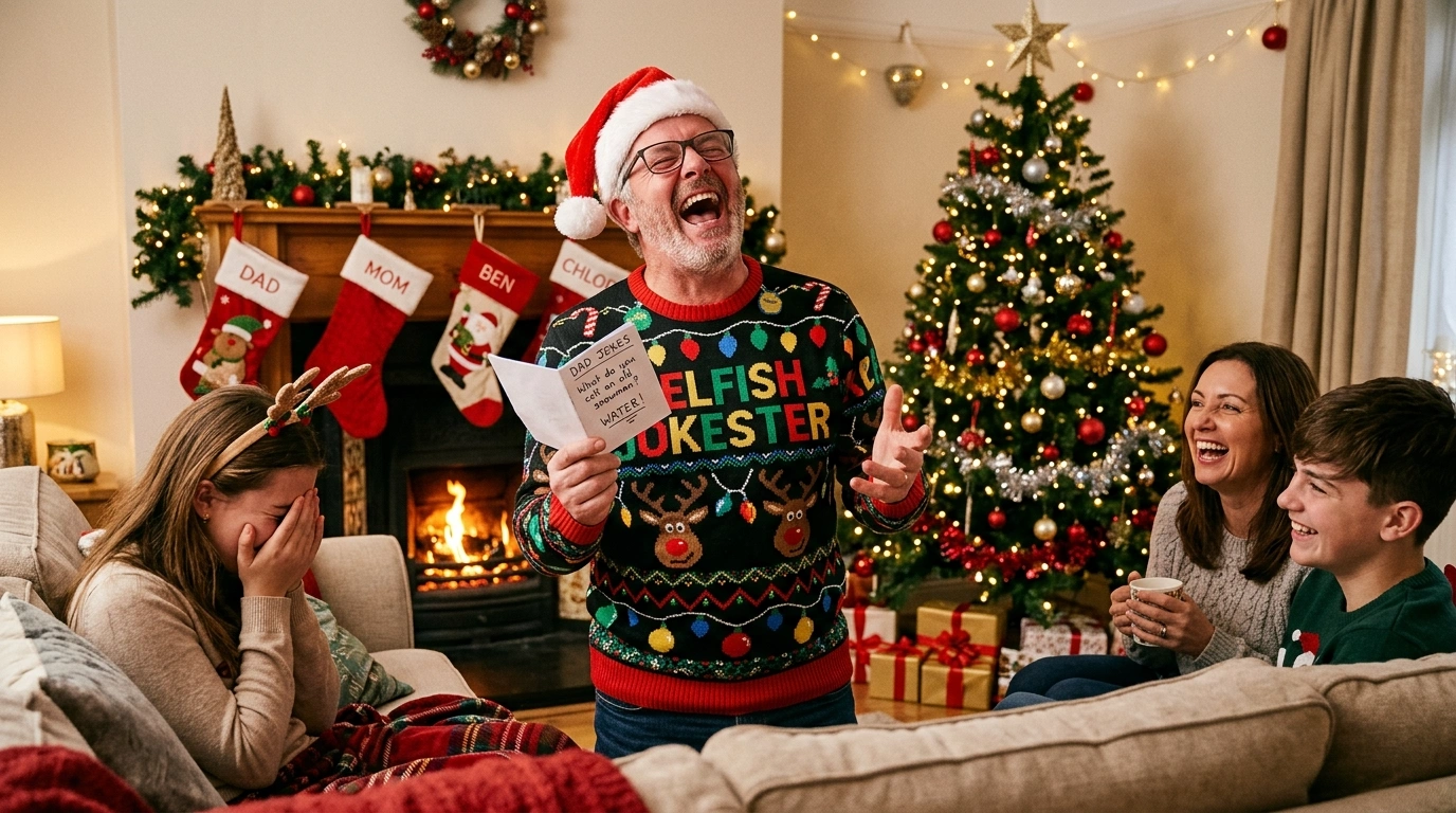 Christmas Dad Jokes One Liners