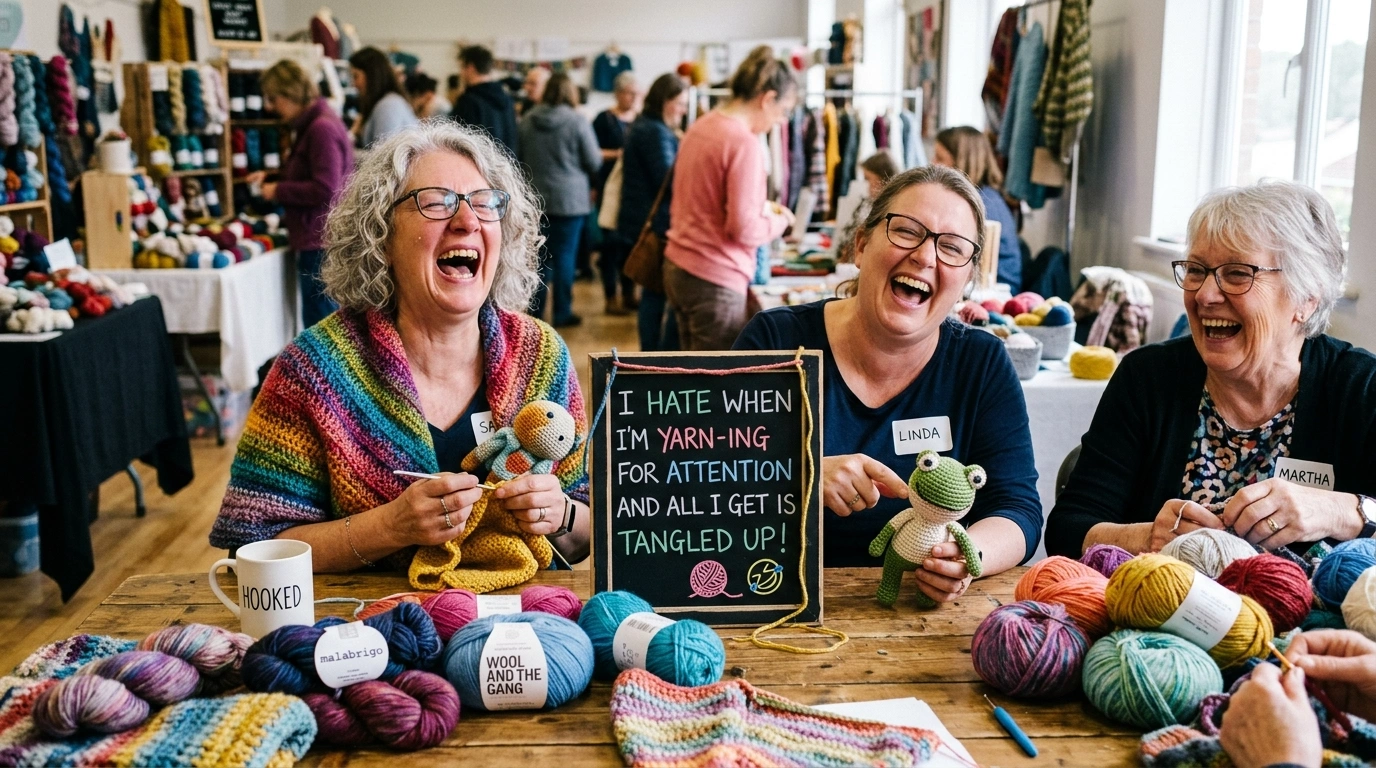 Crochet Jokes One-Liners