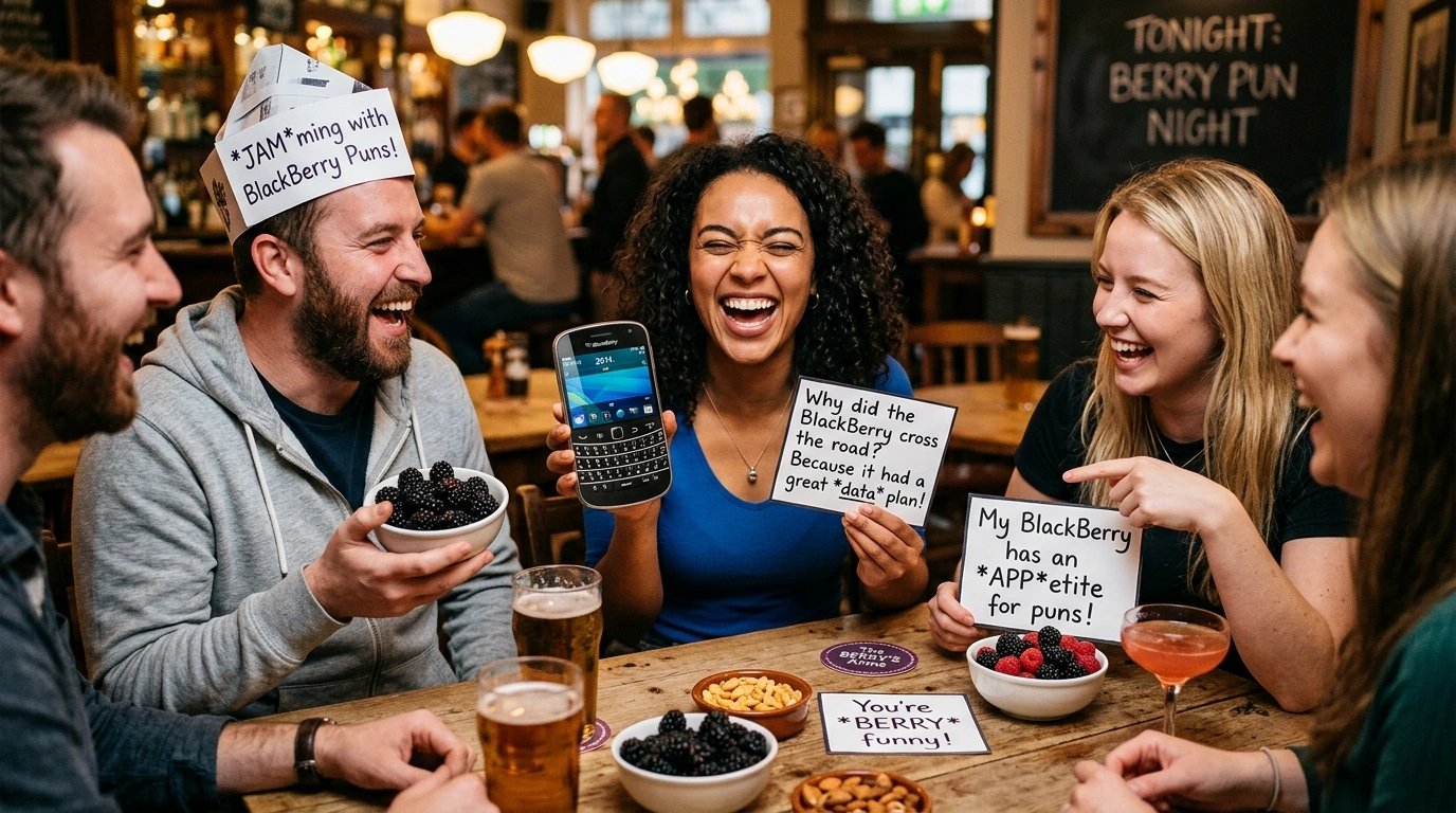 Cute Blackberry Puns
