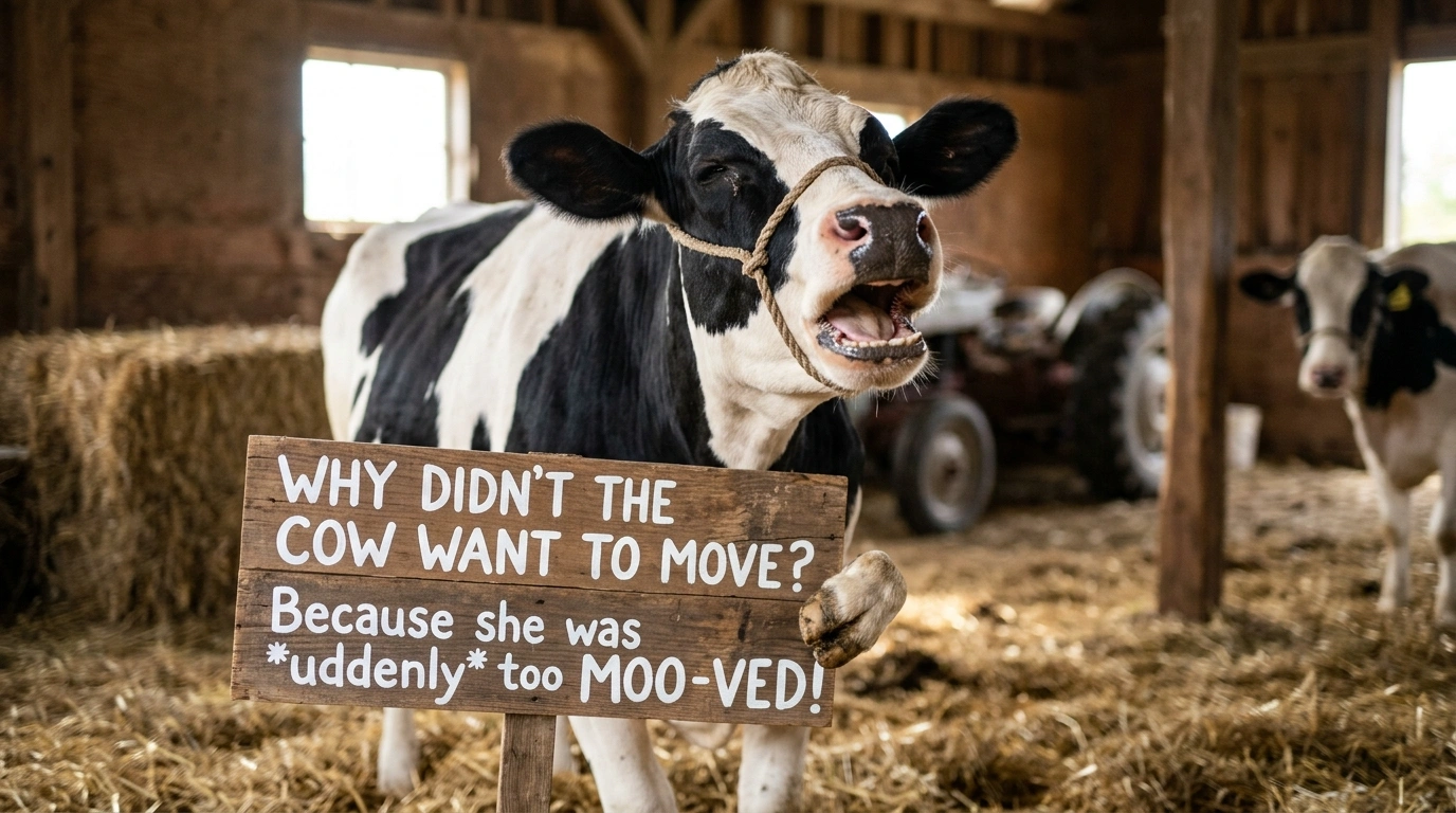 Cute Cow Puns
