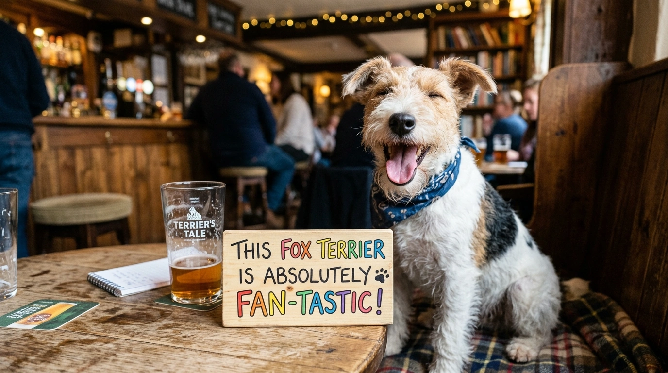 Cute Fox Terrier Puns