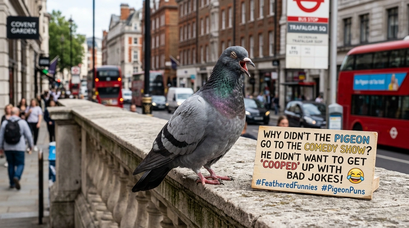Cute Pigeon Puns