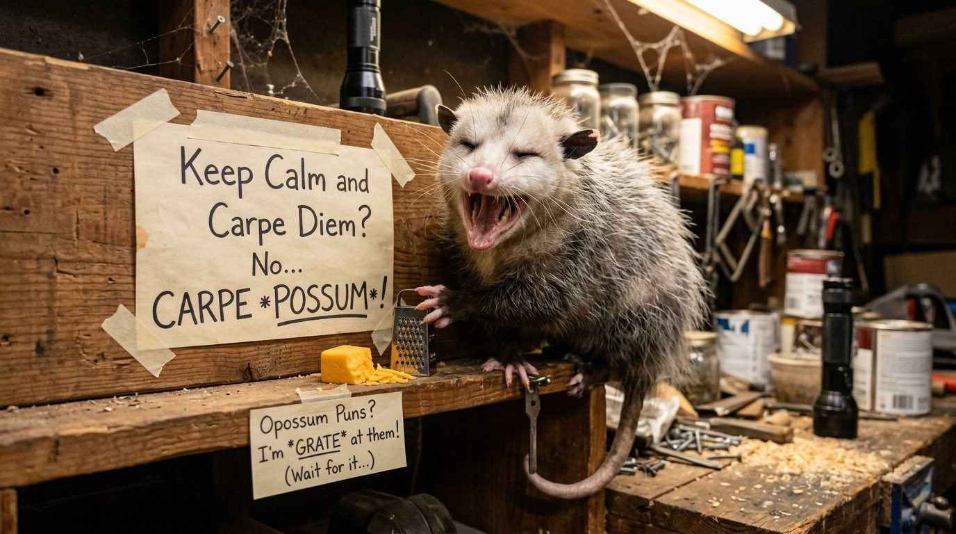 Cute Possum Puns