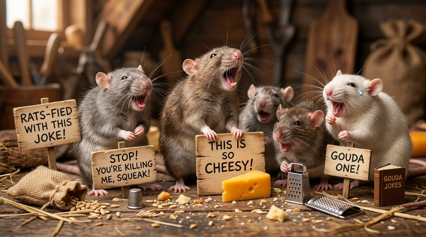 Cute Rats Puns