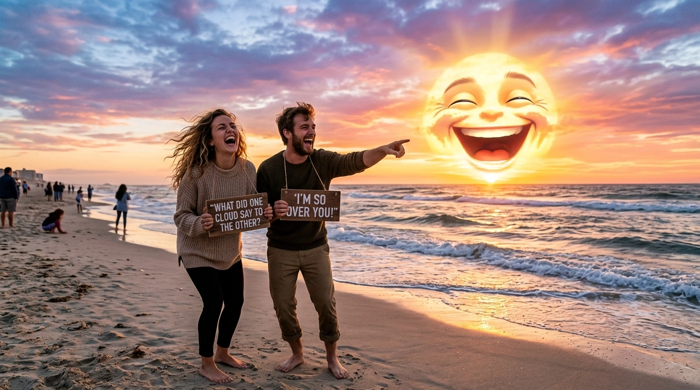 Cute Sunset Puns